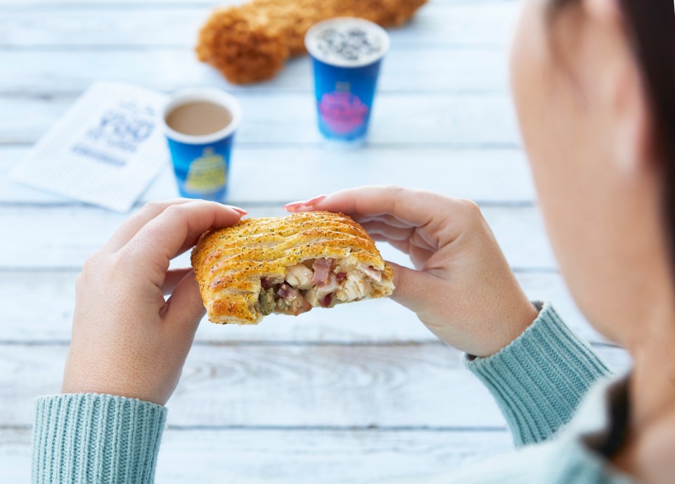  Greggs' festive bake costs £1.55 and weighs 152g