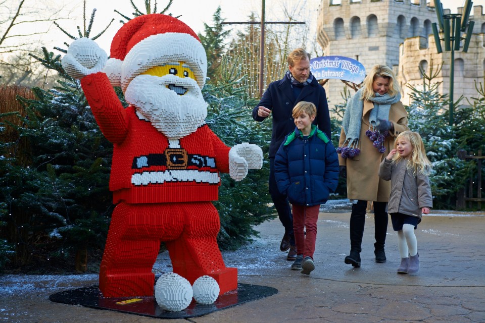  You can build you own train with Mrs Claus at her Lego workshop