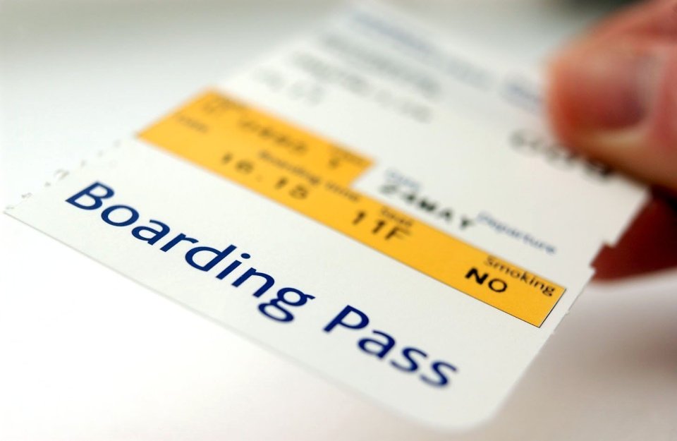  Your boarding pass stores a lot of information about you