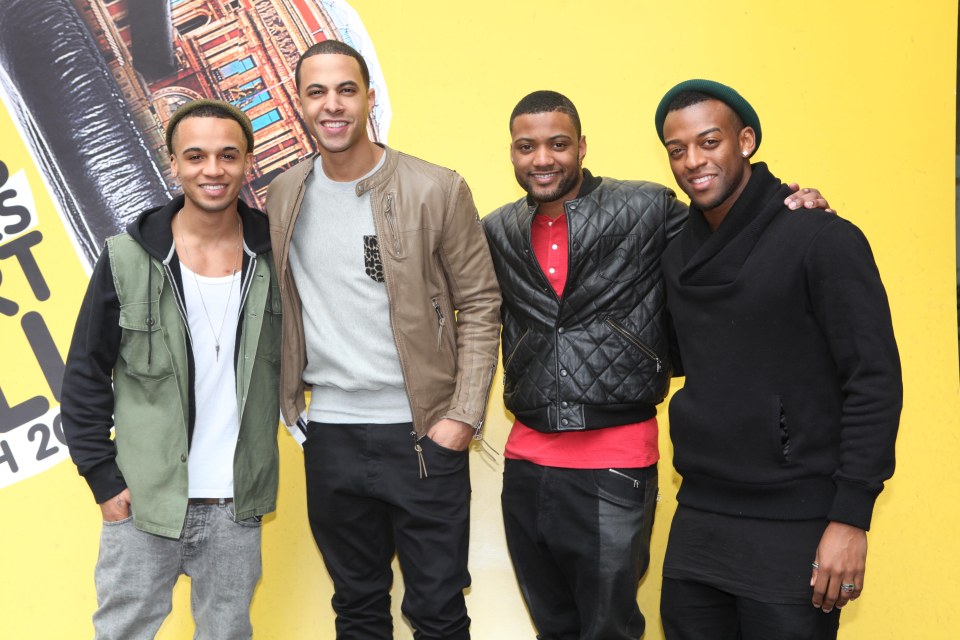  Heart-throb singers Marvin Humes, Aston Merrygold, JB Gill and Oritse Williams are set to make a comeback as they reunite for a huge tour