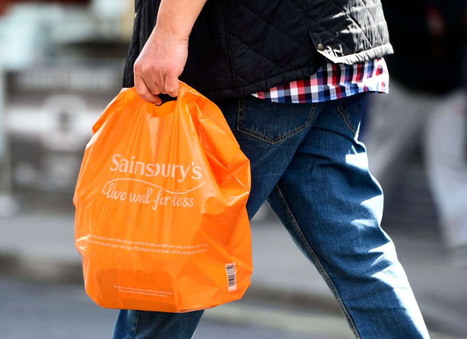  Sainsbury's are doubling the cost of their plastic bags to 20p