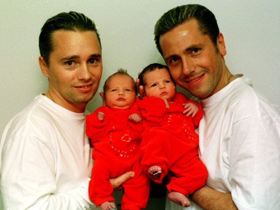 Barrie and Tony were the first same-sex couple to win the legal right to be named on a birth certificate as parents