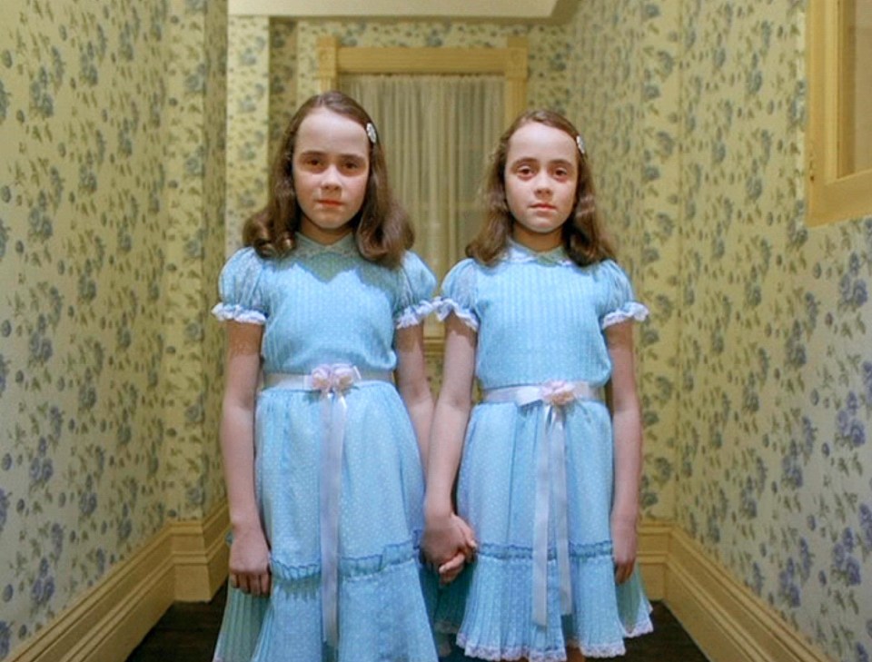 The twins in The Shining