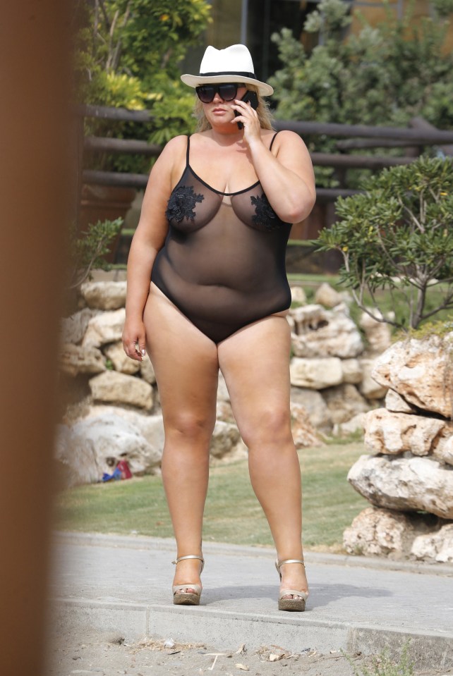  Gemma has seen her weight yo-yo since appearing on Towie - seen here in 2017