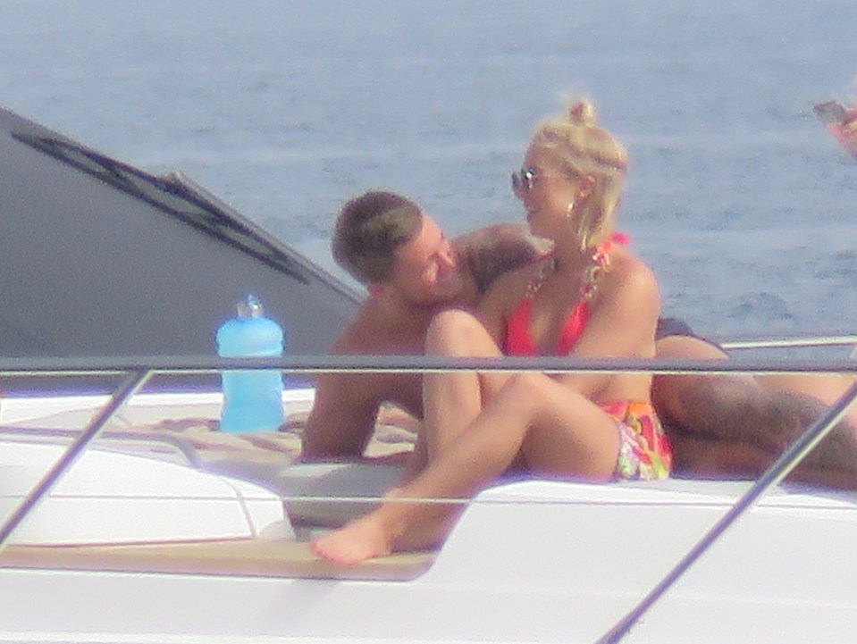  Dan was pictured getting close to Gabby in Spain last year