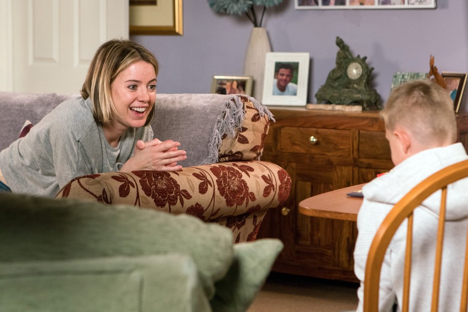  Sally plays Abi Webster in the ITV soap