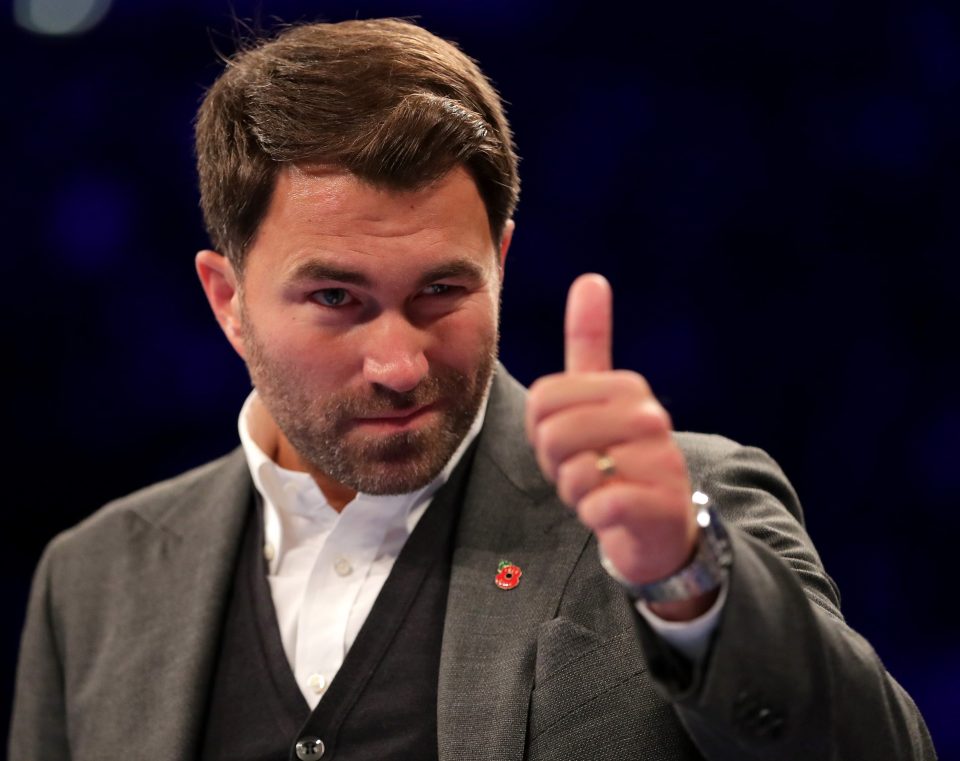  Eddie Hearn is the most powerful sports promoter in the world at the moment