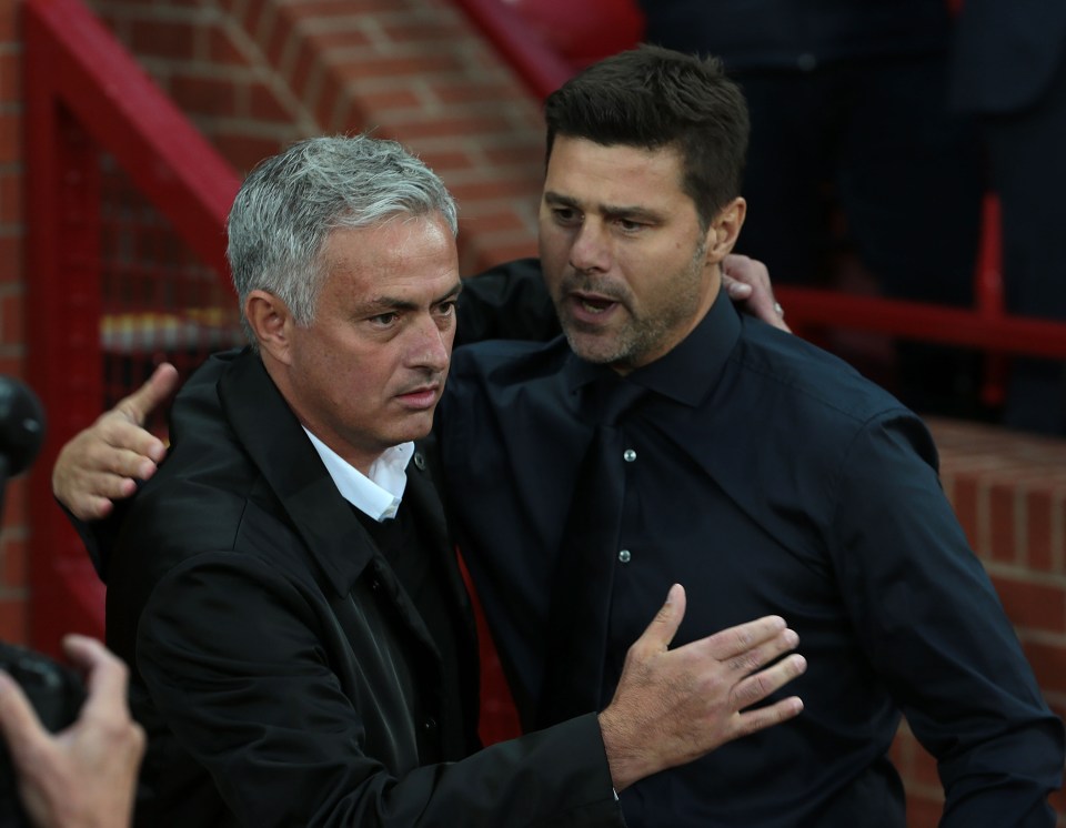  Spurs have sacked Mauricio Pochettino and replaced him with Jose Mourinho