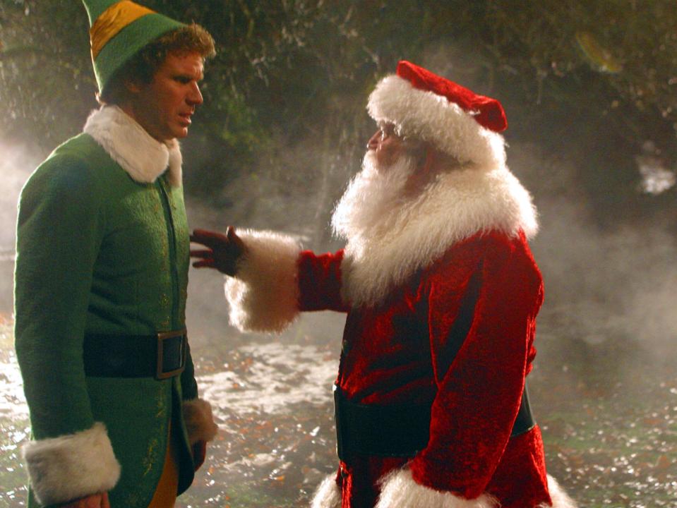  Watching festive films, such as Elf, has an instant mood-lifting effect, according to research