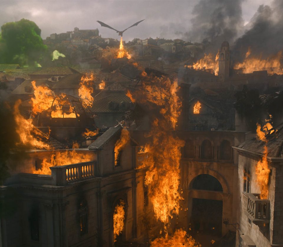  Daenerys ultimately used her dragons to burn King’s Landing to ashes