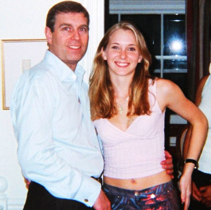 The royal was infamously pictured with his arm around Virginia when she was 17 at a party thrown by Epstein