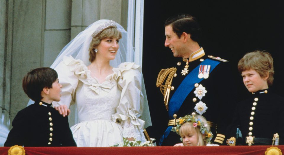  The marriage of Princess Diana and Prince Charles was watched by millions