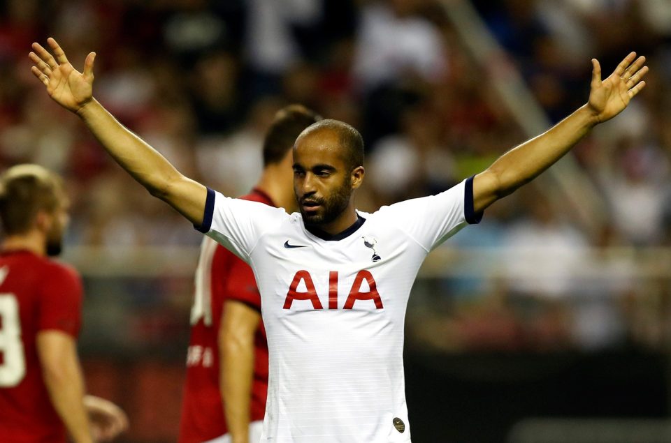  Lucas Moura could see more action on the wings