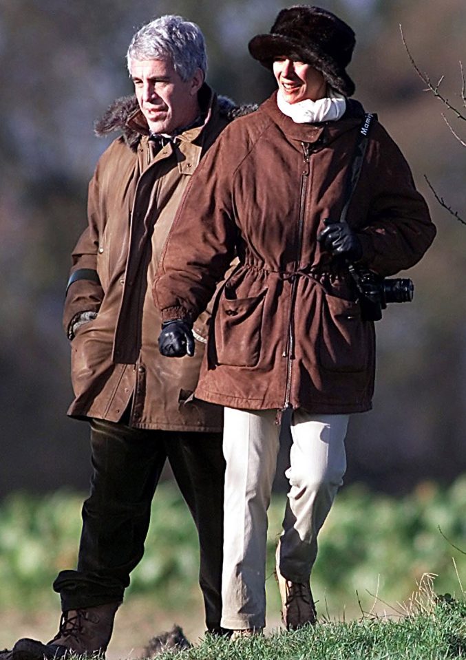  Jeffrey Epstein and Ghislaine Maxwell