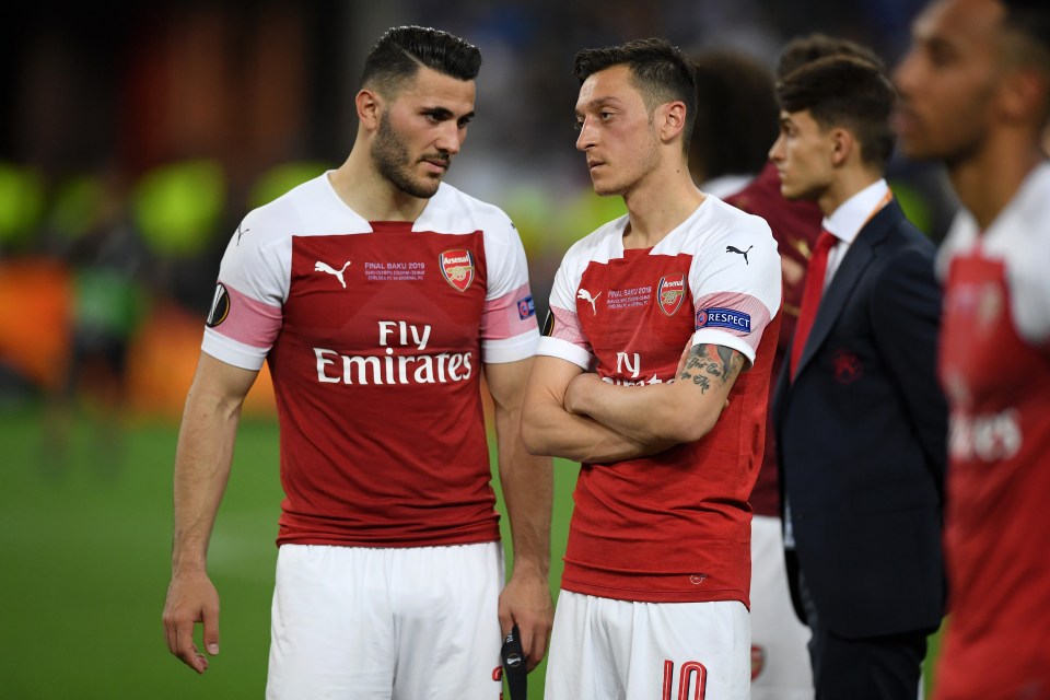  Kolasinac and Ozil are best of friends in north London