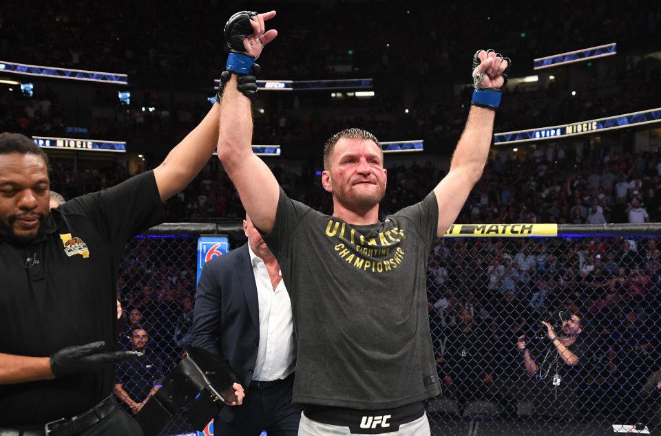  Ex-amateur Golden Gloves boxing champion Miocic revealed he fancies a shot at Fury in the ring