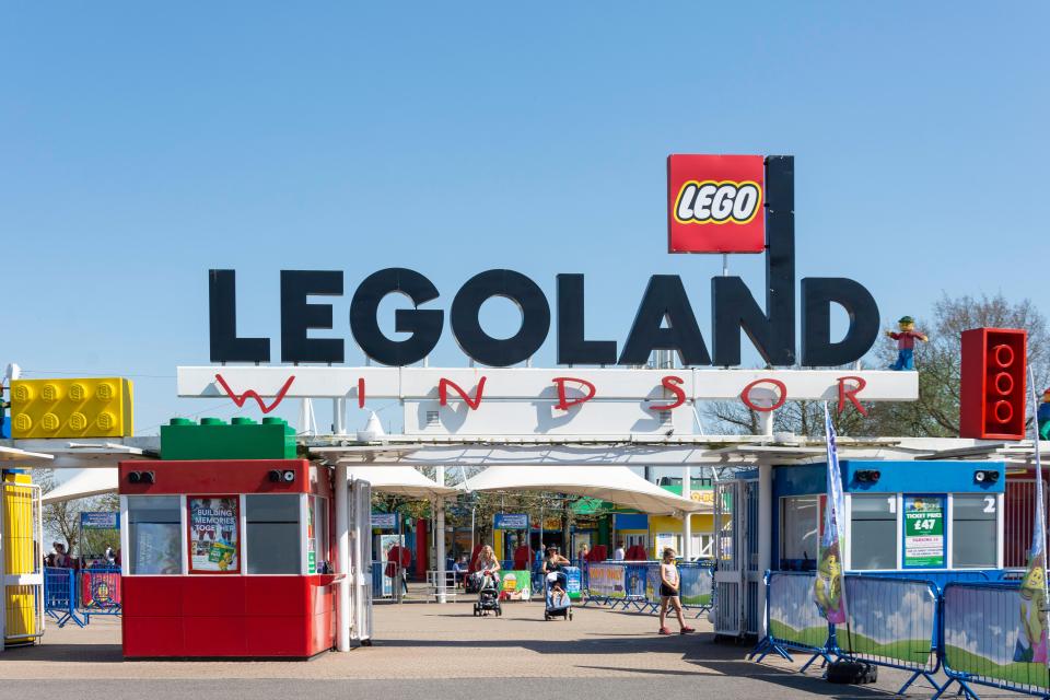  You can go to Legoland for half term for the first time