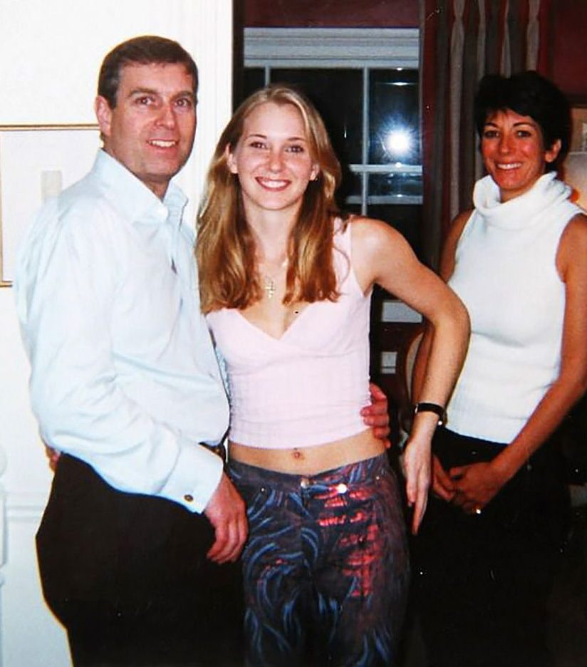  The royal was infamously pictured with his arm around Virginia when she was 17 at a party thrown by Epstein