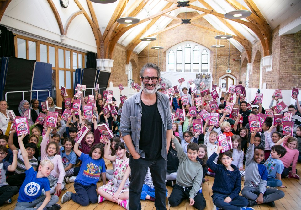 Writer David Baddiel says: 'The power of books gave me everything'