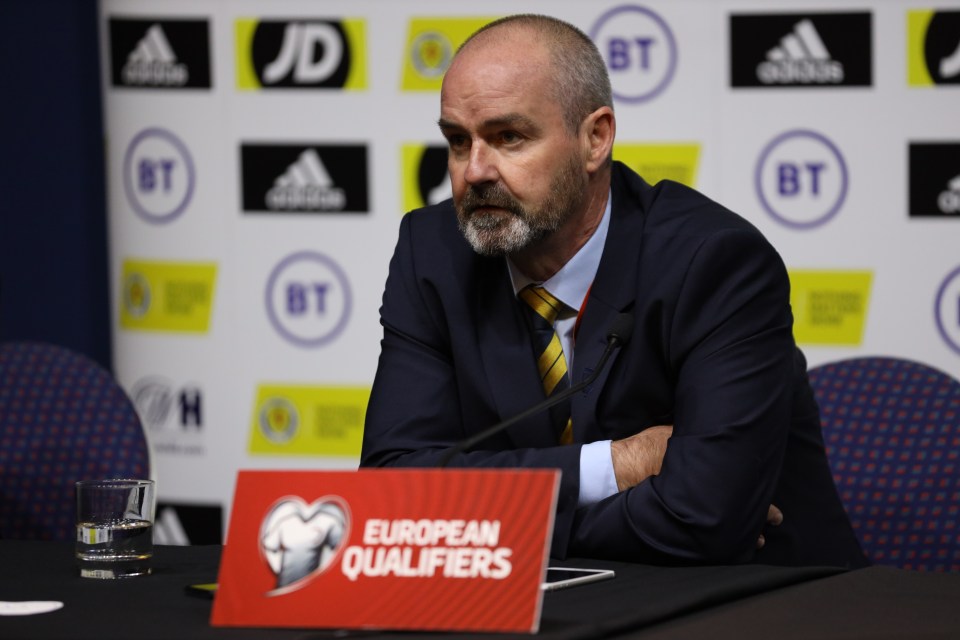  Scotland chief Steve Clarke has emerged as a target for Stoke