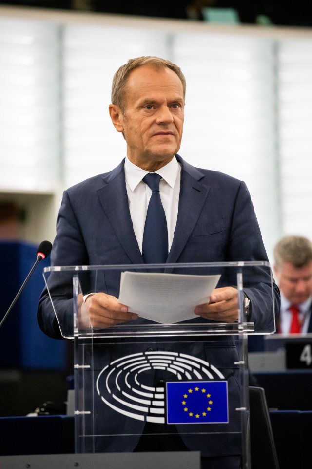  Donald Tusk said the EU would welcome Scotland applying to rejoin