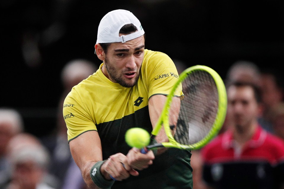  Matteo Berrettini has been in excellent form