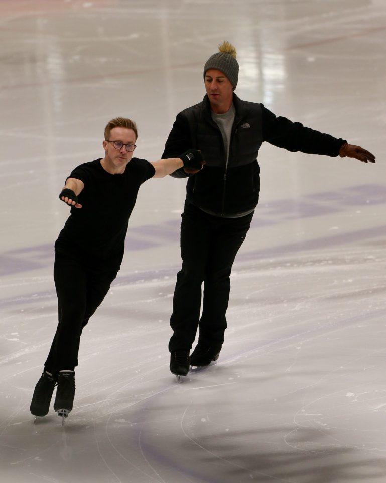  Ian 'H' Watkins has been hard at work rehearsing for Dancing On Ice