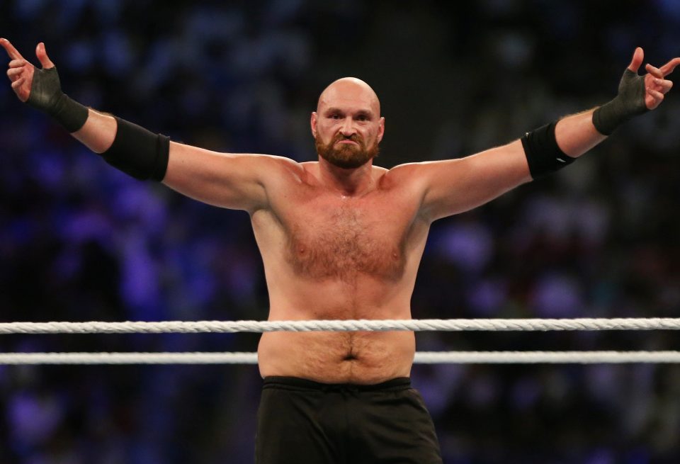  Tyson Fury has set his sights on moving into UFC after his successful WWE debut