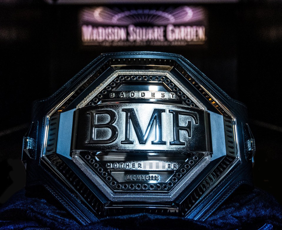  The BMF title was contested at UFC 244