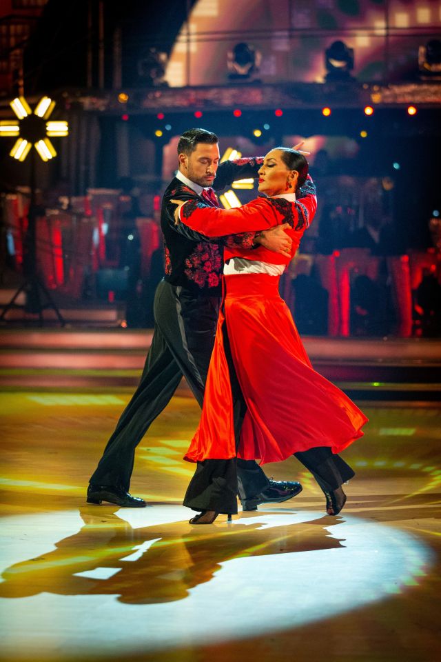  Michelle had been earmarked for the final with some excellent routines earlier in the series