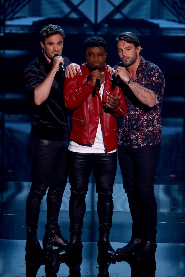 He teamed up with Ben and Levi to form Try Star for X Factor: Celebrity