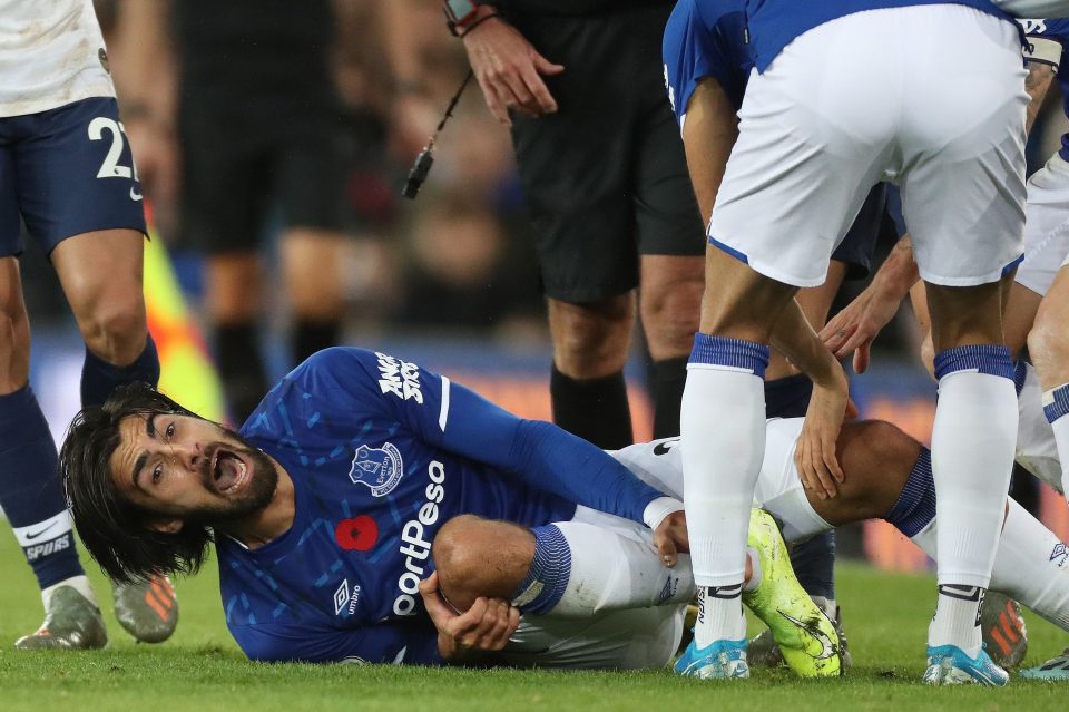  The horror injury suffered by Andre Gomes has had a big impact on Jordan Pickford