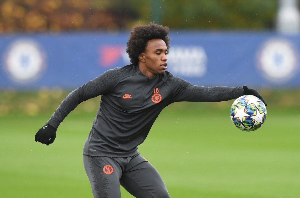  Willian has been heavily linked with a Nou Camp switch for the past two season