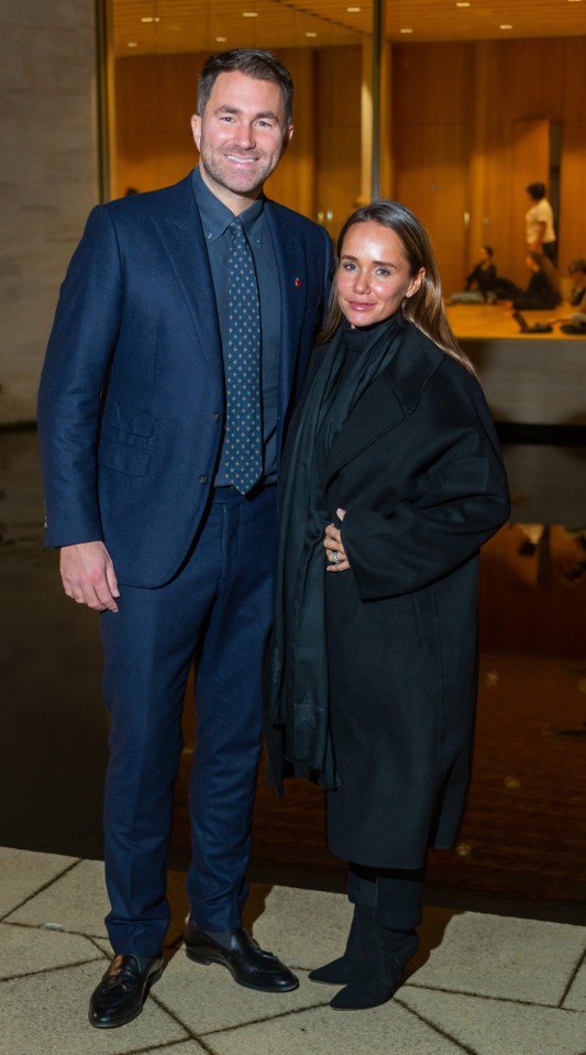 Family man Eddie Hearn is married to wife Chloe