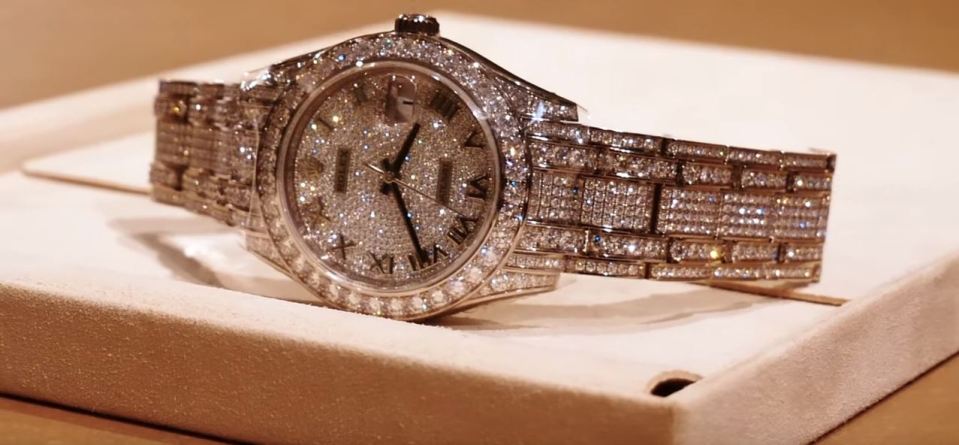  KSI also bought a diamond Rolex for £150k from Pragnell jewellers