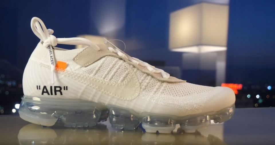  The most extravagant pair KSI bought were Off-White's Nike Air Vapor Max