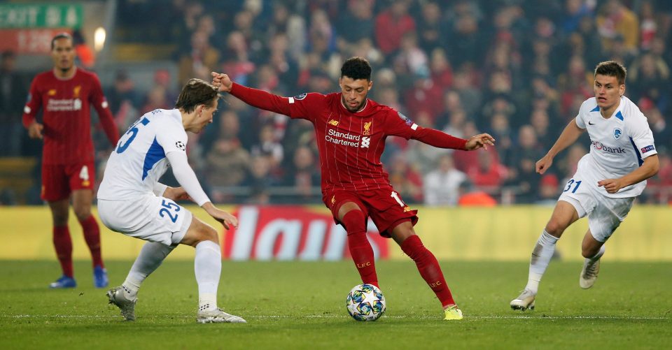  Alex Oxlade-Chamberlain impressed for Liverpool in a diamond role ahead of the midfield