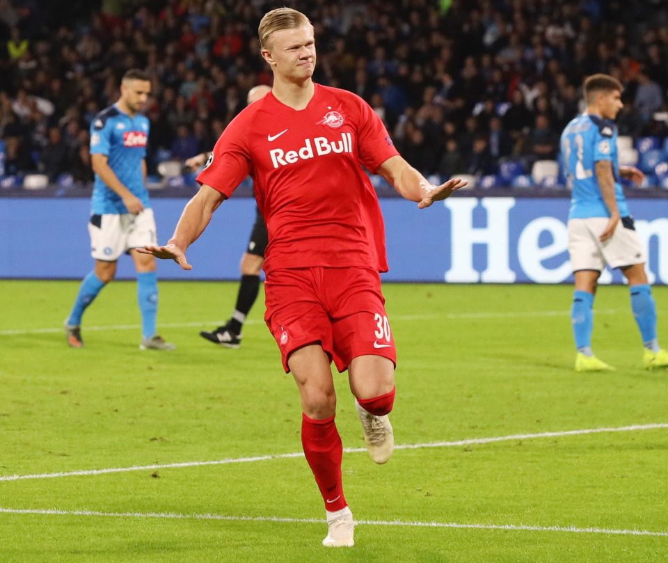  Erling Haaland is said to have visited the Arsenal training ground with his dad with the RB Salzburg striker likely to be on the move in the summer