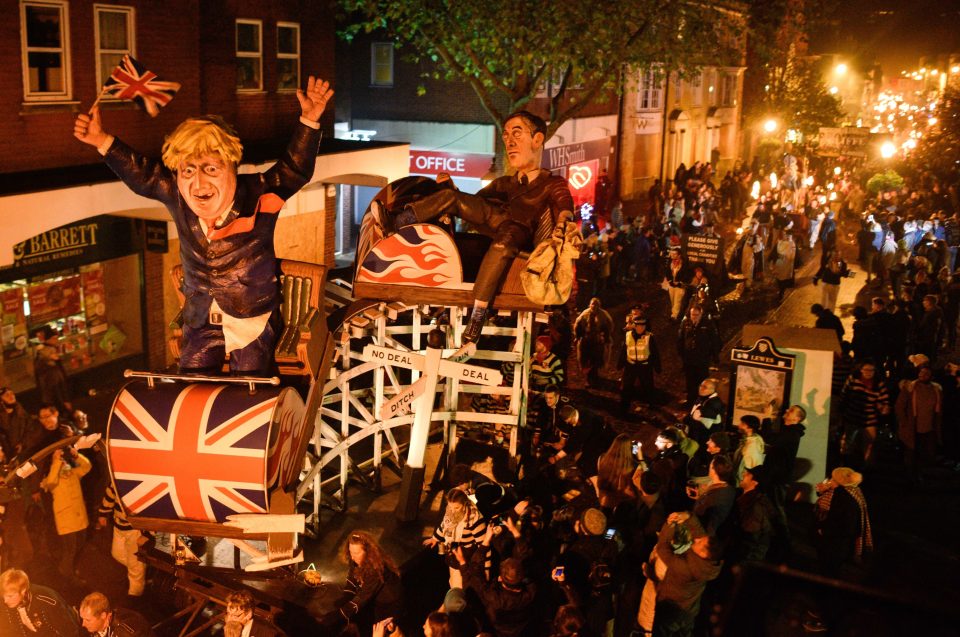  Brexit references were made during the parade