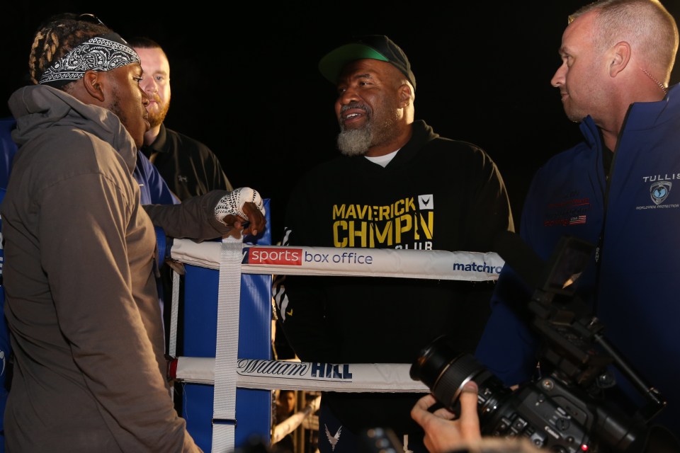 Former heavyweight world champ Shannon Briggs was involved in the scrap