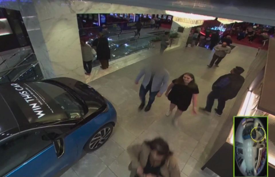  Cctv grab issued by Auckland City Police of Grace Millane inside the SkyCity casino in Auckland