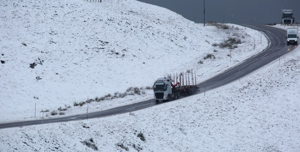  Neil Robb was out and about near Tomintoul earlier today, armed with a shovel