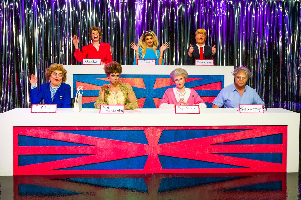  The British contestants delivered an amazing 'Snatch Game' this season