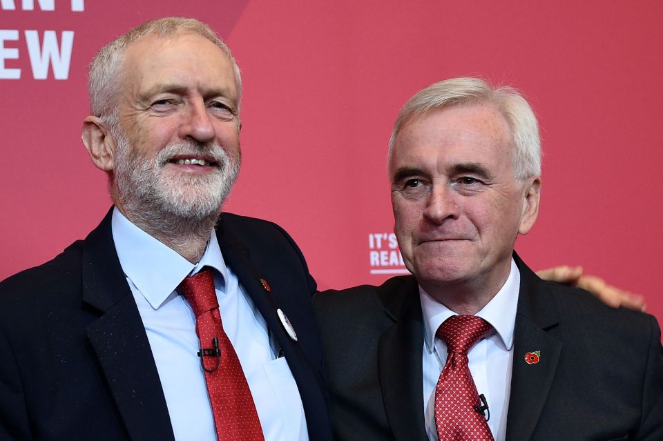  John McDonnell’s hard-left plans to splurge a whopping £55billion every year could 'bankrupt Britain', experts warned