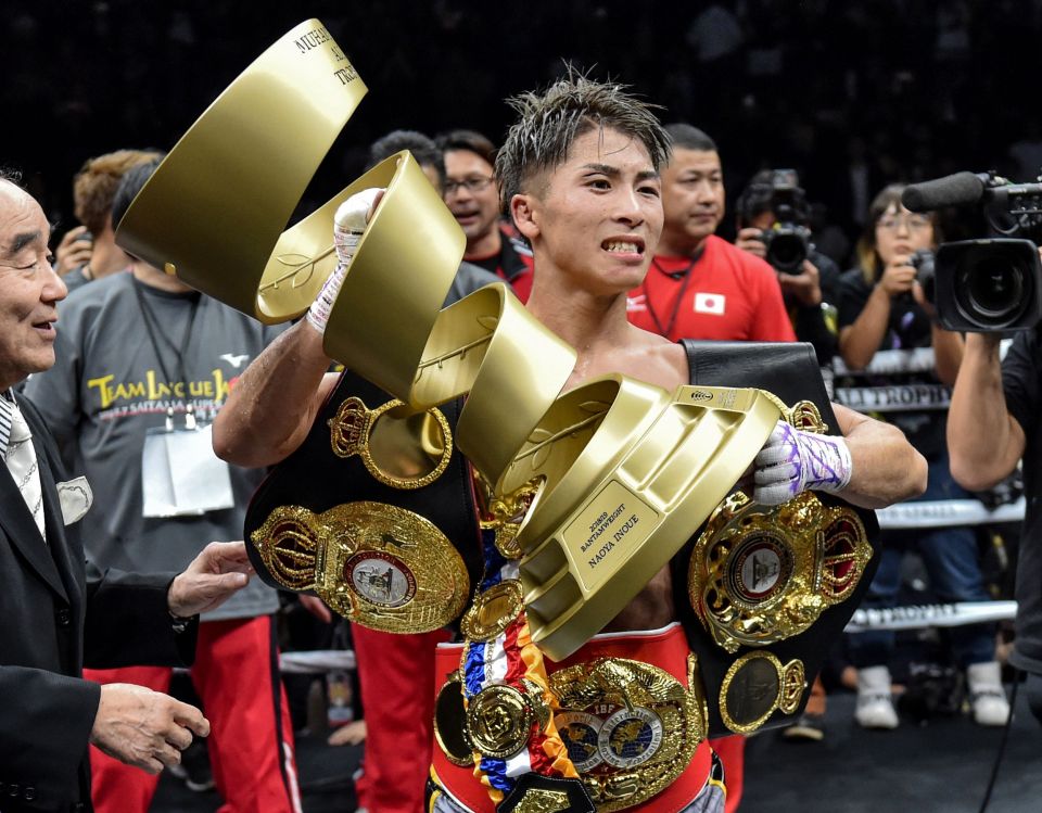  Japanese star Naoya Inoue outpointed Nonito Donaire in the World Boxing Super Series final