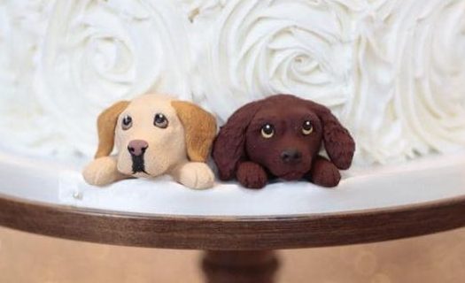  The bride sent this intricate design to her baker