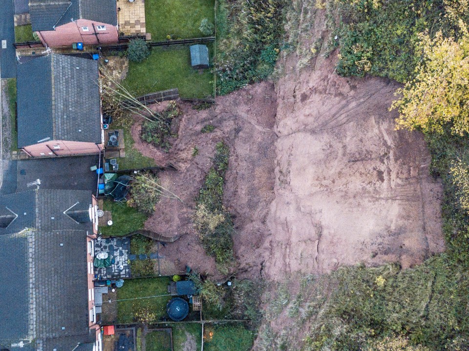  A mudslide in Mansfield caused homes to be evacuated