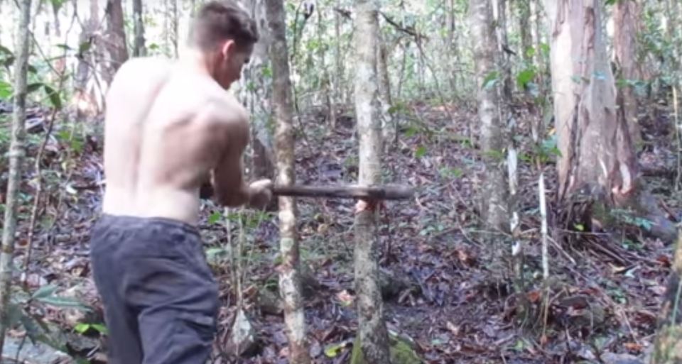  John builds axes, bows and arrows, and more for his channel