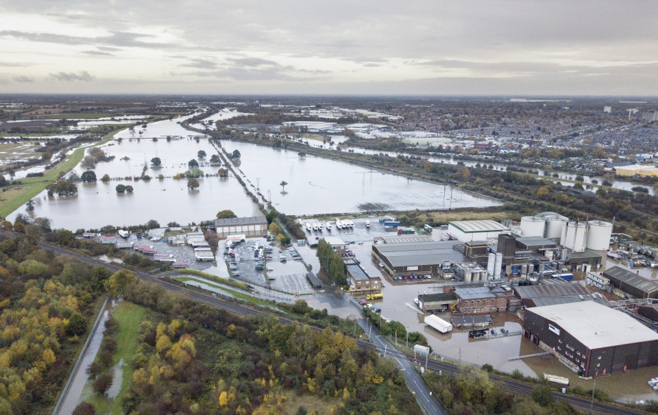  UK flooding: Entire areas of Doncaster were submerged in flood water