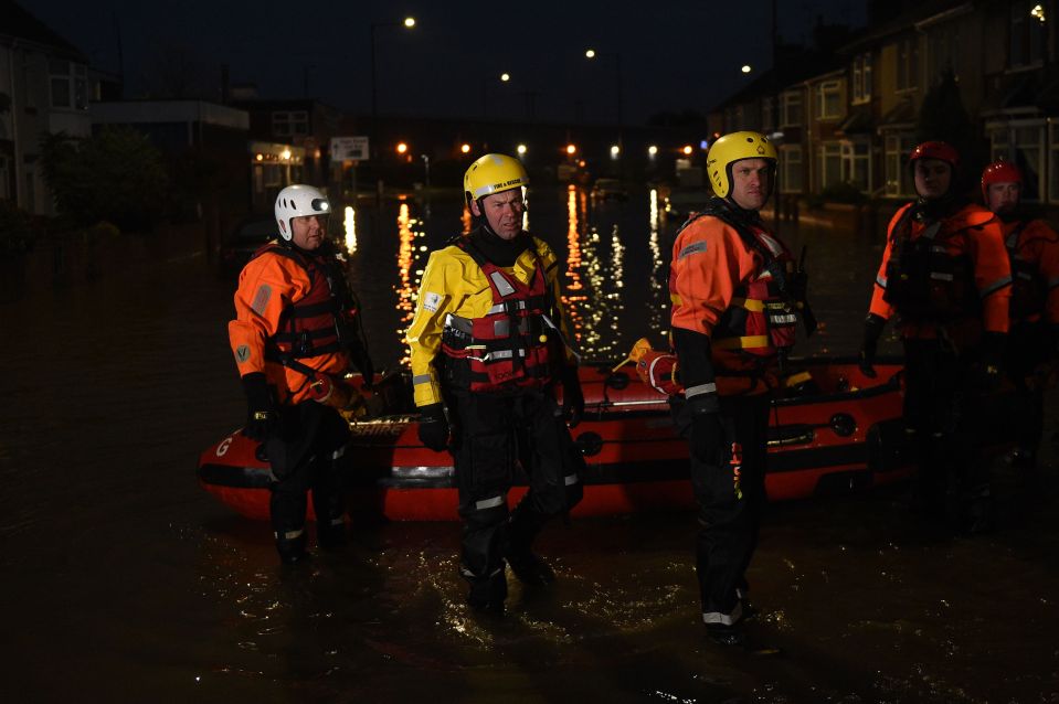  Entire neighbourhoods were submerged in the deluge